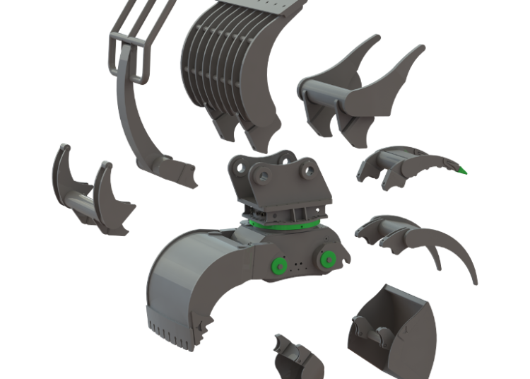 モジュラリス多機能グラップル