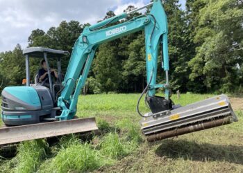 油圧ショベル用草刈り機PML/EX