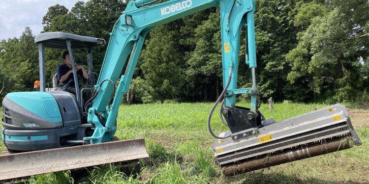 油圧ショベル用草刈り機PML/EX