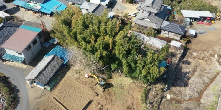 油圧ショベル装着式/草刈りアタッチメントFAEフレイルモアー